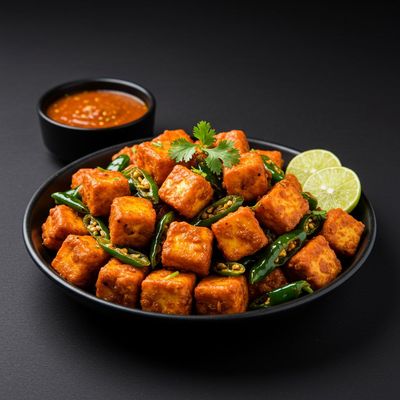 Paneer Chilli Dry
